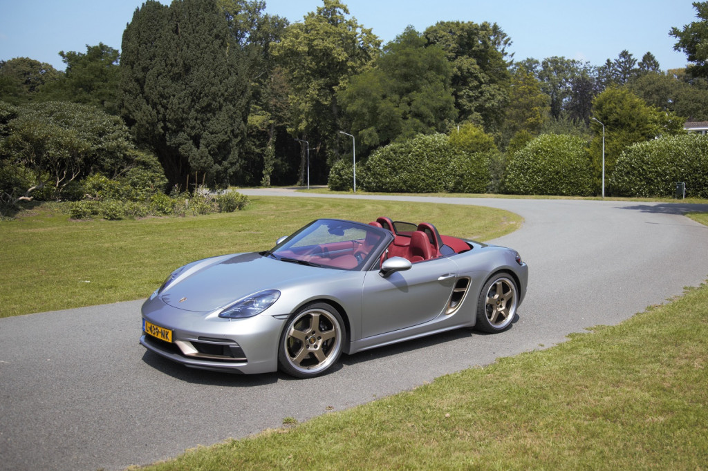 First review Porsche 718 Boxster 25 Years (2021): before you know it, it's too late ...
