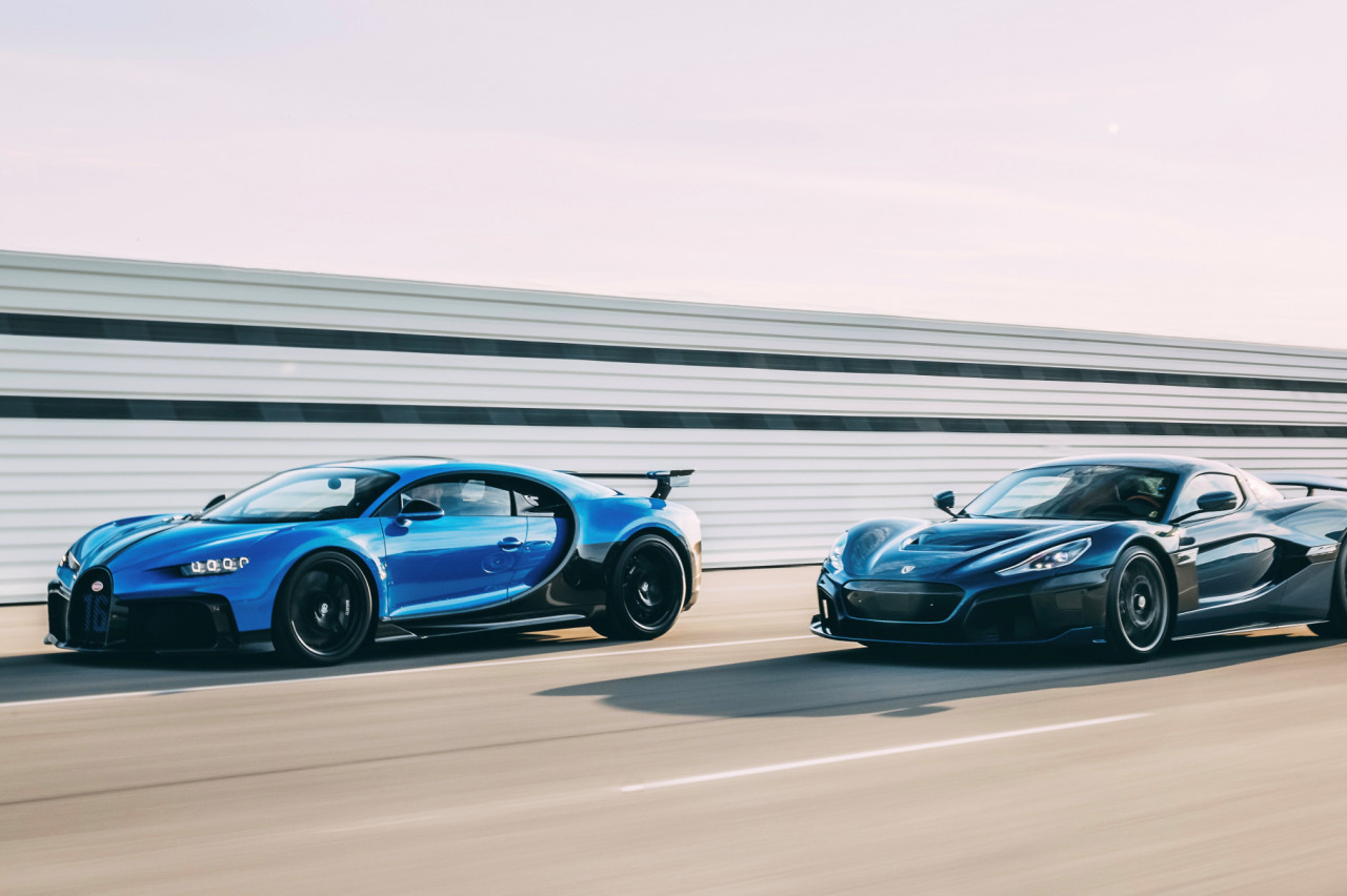 Bugatti merged with Rimac.  Volkswagen no longer owned