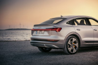 Audi e-tron Sportback: coupé-kont verlaagt stroomverbruik