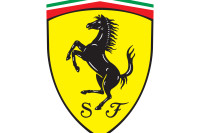 Het Ferrari-logo is letterlijk uit de lucht komen vallen