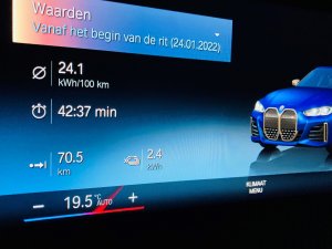 BMW i4: actieradius gemeten bij 100 km/h en 130 km/h