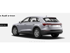Audi E-tron online configurator