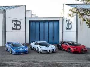 Bugatti Centodieci kost 8 miljoen en is een hommage aan de EB110