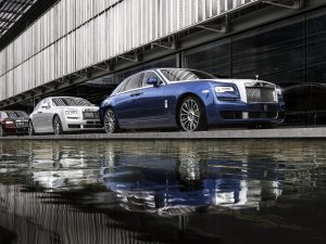 Fout parkeren met een Rolls-Royce Ghost