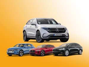 Prijsvergelijking: Mercedes EQC, Audi e-tron, Jaugar I-Pace, Tesla Model X