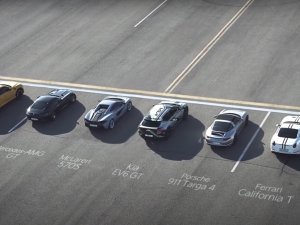 VIDEO - Elektrische Kia EV6 verslaat alle supercars ter wereld (net niet)