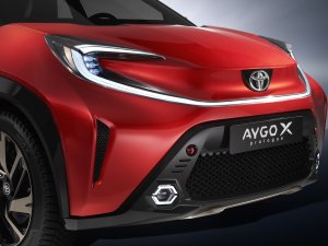Opvolger van de Toyota Aygo (2022) is HUGE