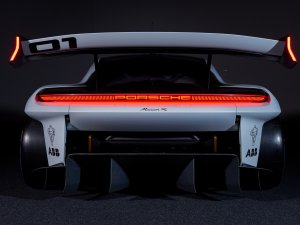 De Porsche Mission R gaat én laadt als de bliksem