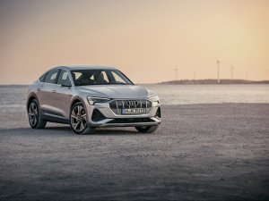 Audi e-tron Sportback: coupé-kont verlaagt stroomverbruik