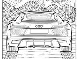 Pak aan! Audi gooit gratis kleurboek in de strijd tegen de verveling