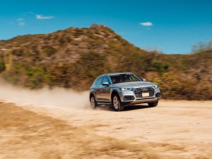 Audi Q5 in Mexico: mooiboy op bootcamp