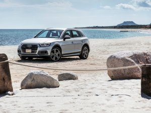 Audi Q5 in Mexico: mooiboy op bootcamp