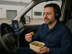 Vijf podcasts die het rijden voor zzp'ers leuker maken