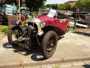 Een stad vol oude auto’s