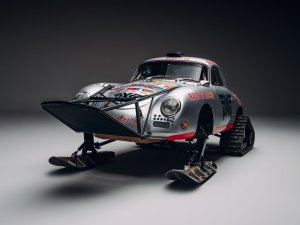 Deze klassieke Porsche gaat naar de Zuidpool! Zonder wielen ...