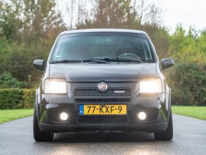 Willem over zijn Fiat Panda 100 HP: 'De motor heb ik de Ferrari-behandeling gegeven.'