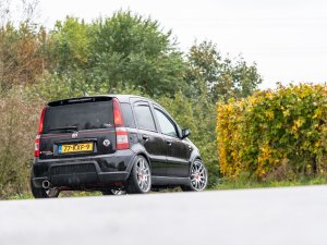 Willem over zijn Fiat Panda 100 HP: 'De motor heb ik de Ferrari-behandeling gegeven.'