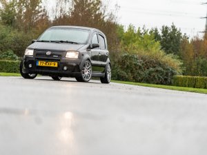 Willem over zijn Fiat Panda 100 HP: 'De motor heb ik de Ferrari-behandeling gegeven.'