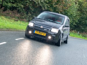 Willem over zijn Fiat Panda 100 HP: 'De motor heb ik de Ferrari-behandeling gegeven.'