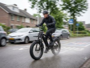Politie schrikt zich een hoedje: 11-jarige komt met 58 km/h op fatbike voorbij razen