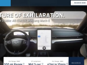 De elektrische Ford Mustang Mach-E is prematuur op het web beland