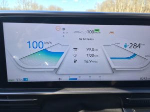 Hyundai Ioniq 6 actieradius gemeten bij 100 en 130 km/h