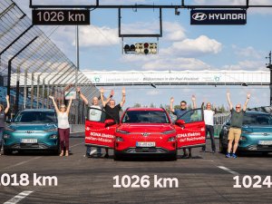 Nee! De Hyundai Kona Electric haalt geen bereik van 1000 km