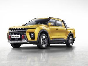 KGM Musso EV: elektrische pick-up met getemde Mad Max uitstraling