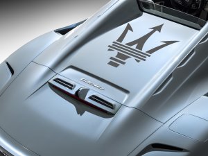 De nieuwe Maserati MC20 Cielo kun je vanuit de ruimte herkennen