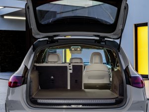 Mercedes E-klasse Estate (2023): beeldschone achterkant kost bagageruimte