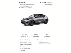 Subsidie gemist? Zo koop je de Tesla Model Y alsnog met duizenden euro’s korting