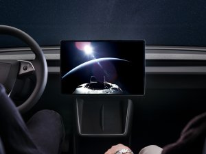 Als je crasht zit je goed achter het stuur van deze Tesla