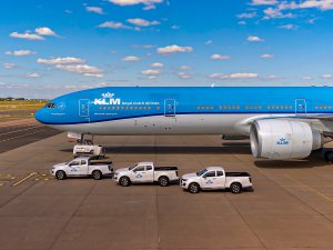 Ook voor zwaar werk legt diesel het loodje op Schiphol
