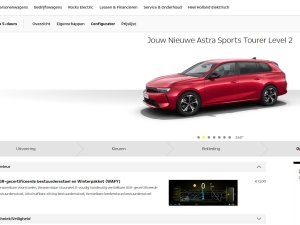 Zo zouden wij de ideale Opel Astra Sports Tourer configureren