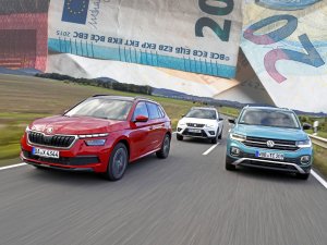 Test: Is de Volkswagen T-Cross duurder dan de Arona en Kamiq?