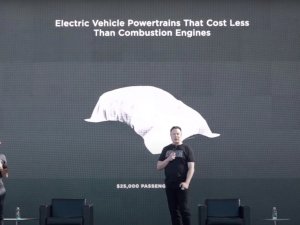 Tesla van 25.000 euro valt of staat met deze 4 uitvindingen