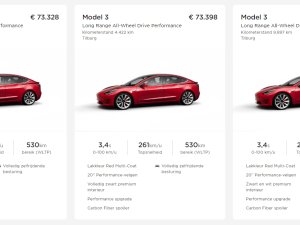 Goed nieuws: er zijn nog Tesla’s met 4 procent bijtelling