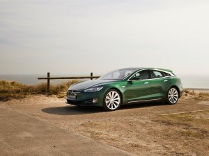 Tesla Model S Shooting Brake duikt nu al op als occasion