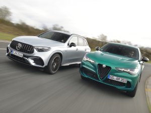 Test Mercedes-AMG GLC 63 vs. Alfa Romeo Stelvio: