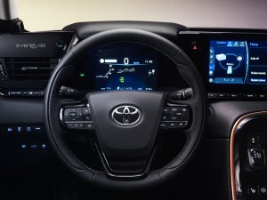 Het uiterlijk van de nieuwe Toyota Mirai is een hele verbetering