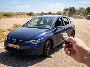 Deze verborgen functie op je autosleutel lucht een snikhete auto in seconden