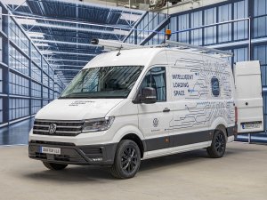 Deze Volkswagen Crafter weet straks zelf welke spullen in de laadruimte ontbreken