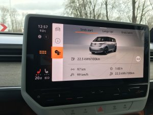 Volkswagen ID. Buzz: actieradius gemeten bij 100 en 130 km/h
