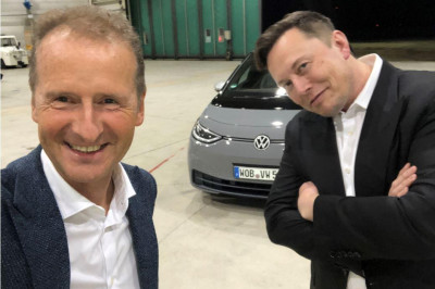 Tesla-topman Elon Musk geeft Volkswagen ID.3 een 'onpliment'