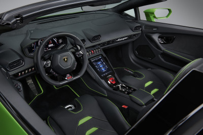 Open genot met Lamborghini Huracan Evo Spyder