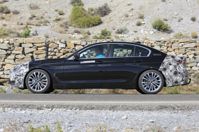Spyshots: geen grote grille voor gefacelifte BMW 5-serie?