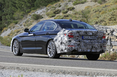 Spyshots: geen grote grille voor gefacelifte BMW 5-serie?
