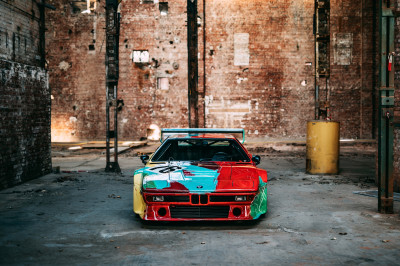 Smullen: mooie plaatjes van de BMW M1 Art Car by Andy Warhol