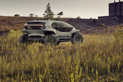 Audi AI:TRAIL Quattro: Om 'duurzaam' mee door een natuurgebied te banjeren