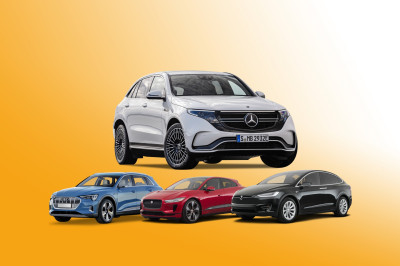 Prijsvergelijking: Mercedes EQC, Audi e-tron, Jaugar I-Pace, Tesla Model X